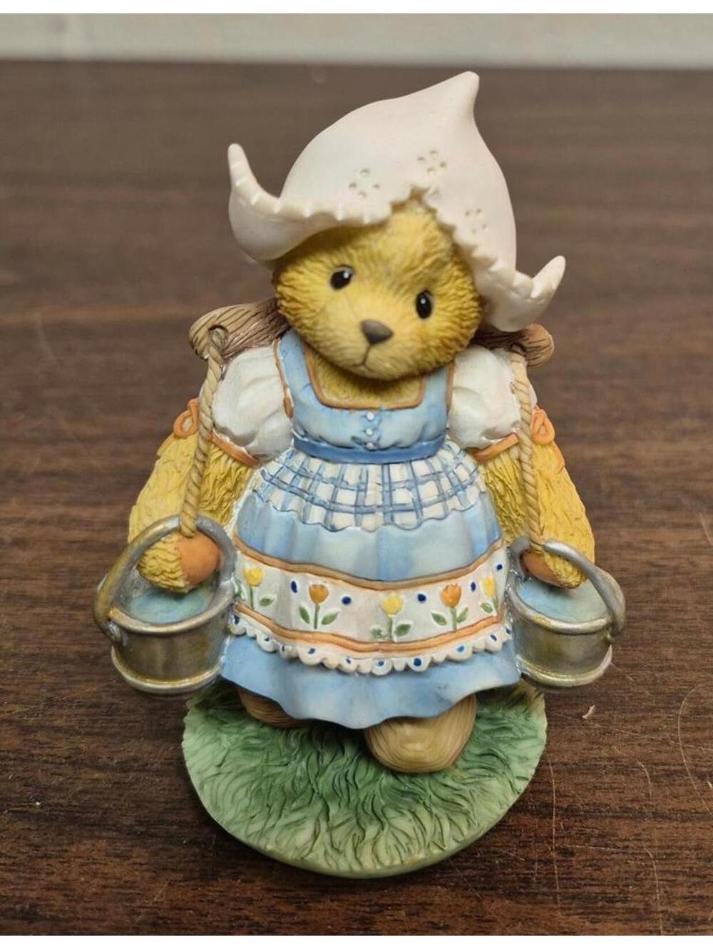 Cherished Teddies Figurine Holland 'Tulips Blossom With Friendship'